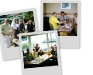 Collage of French visit in 2000